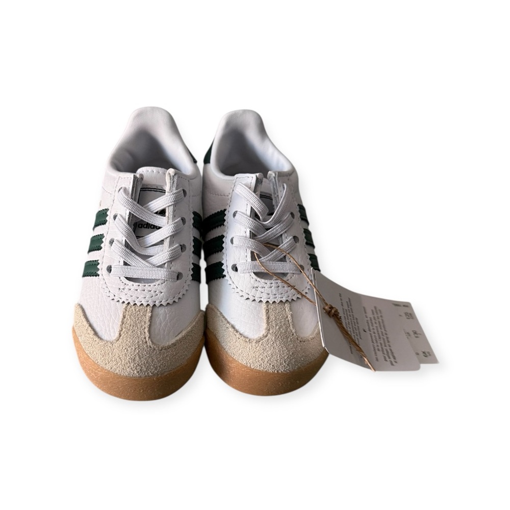 Adidas White and Green Somoa